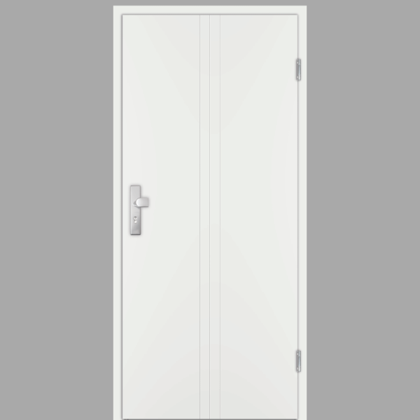 Riva RI11 Wohnungstüren / Schallschutztüren mit Zarge RAL 9016