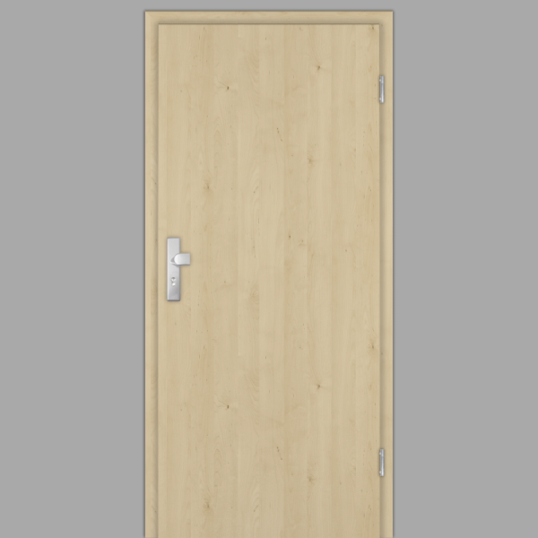 Natura Ahorn Wohnungstüren / Schallschutztüren mit Zarge CPL Maserung Aufrecht Natura Ahorn Wohnungstüren / Schallschutztüren mit Zarge CPL Maserung Aufrecht