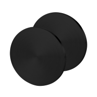 Basic 02 - runde Blindrosette Schwarz für Innentüren Basic 02 - runde Blindrosette Schwarz für Innentüren