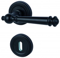 Mount Everst - R Schwarz matt -Türdrücker / Rosettengarnitur - Südmetall GmbH Mount Everst - R Schwarz matt -Türdrücker / Rosettengarnitur - Südmetall GmbH