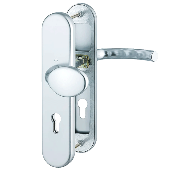 Tokyo - F1 Aluminium natur - Türdrücker / Schutzbeschlag - Hoppe Tokyo - F1 Aluminium natur - Türdrücker / Schutzbeschlag - Hoppe