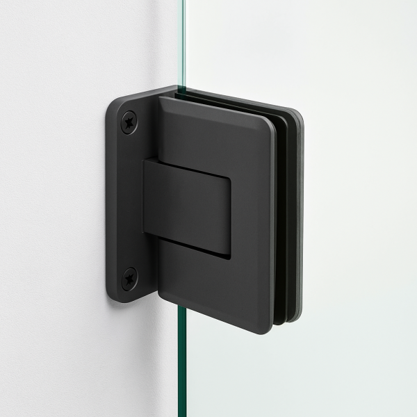 Pendeltürband für Glastüren 6856 G-W Schwarz - Hermat