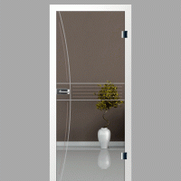 ER 10 Rillenschliff Motiv matt - Ganzglastür / Glastür - Erkelenz Glas GmbH ER 10 Rillenschliff Motiv matt - Ganzglastür / Glastür - Erkelenz Glas GmbH