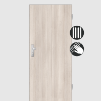 Lärche Crema Wohnungstüren / Schallschutztüren CPL Maserung Aufrecht Lärche Crema Wohnungstüren / Schallschutztüren CPL Maserung Aufrecht