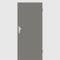 Staubgrau matt Wohnungstüren / Schallschutztüren G-TEC RAL 7037 Staubgrau matt Wohnungstüren / Schallschutztüren G-TEC RAL 7037