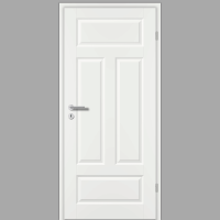 Como CK1 Zimmertür / Innentür Weiss RAL 9016 mit Zarge CPL Weißlack Como CK1 Zimmertür / Innentür Weiss RAL 9016 mit Zarge CPL Weißlack