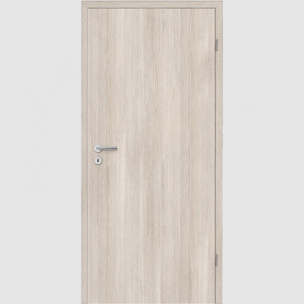 Lärche Crema Innentür / Zimmertür mit Zarge CPL Maserung Aufrecht