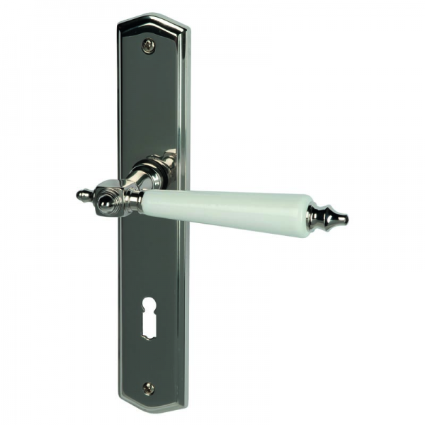 Thor Weiß - LS - Edelstahl - Türdrücker / Langschildbeschlag - Südmetall GmbH