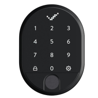 Funktastatur mit Fingerabdrucksensor für Zutrittssystem Smartlock Ütopic - Schwarz Funktastatur mit Fingerabdrucksensor für Zutrittssystem Smartlock Ütopic - Schwarz