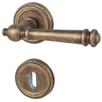 Mount Everest - R Antik Bronze - Türdrücker / Rosettengarnitur - Südmetall Mount Everest - R Antik Bronze - Türdrücker / Rosettengarnitur - Südmetall