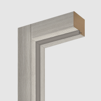 Lärche Crema Blockrahmen / Blockzarge - CPL Maserung Aufrecht Lärche Crema Blockrahmen / Blockzarge - CPL Maserung Aufrecht