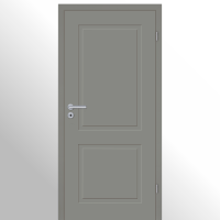 Cala 02 - Landhaustür / Stiltür mit Zarge RAL 7037 CPL Lavagrau Cala 02 - Landhaustür / Stiltür mit Zarge RAL 7037 CPL Lavagrau