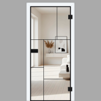 NoirLine 25 - Ganzglastüren / Glastüren mit Zarge Komplettset NoirLine 25 - Ganzglastüren / Glastüren mit Zarge Komplettset