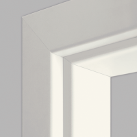 Weißlack Türzarge / Zarge - RK 60 gerade Rundkante Weißlack Türzarge / Zarge - RK 60 gerade Rundkante