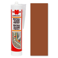 Braun Silikon - Dichtstoff / Maleracryl 310 ml  Braun Silikon - Dichtstoff / Maleracryl 310 ml