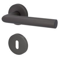 Ronny II-R - Graphit grau - Türklinke / Rosettengarnitur - Südmetall Ronny II-R - Graphit grau - Türklinke / Rosettengarnitur - Südmetall