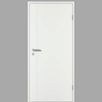 Riva RI4 Zimmertür / Innentür Weiss RAL 9016 mit Zarge CPL Weißlack Riva RI4 Zimmertür / Innentür Weiss RAL 9016 mit Zarge CPL Weißlack