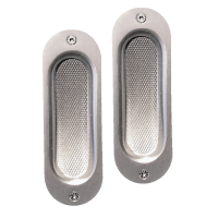 Alu F1 - Silberoptik - Schiebetürmuschel / Einlassgriffe Alu F1 - Silberoptik - Schiebetürmuschel / Einlassgriffe