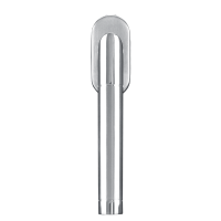 Genua II - Edelstahl poliert/matt - Fenstergriff / Rasterolive - Halbolive - Griffwelt Genua II - Edelstahl poliert/matt - Fenstergriff / Rasterolive - Halbolive - Griffwelt