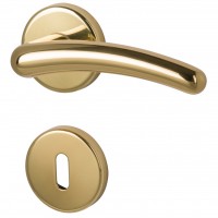 Franca - R Basic - Messing - Türdrücker / Rosettengarnitur - Südmetall GmbH Franca - R Basic - Messing - Türdrücker / Rosettengarnitur - Südmetall GmbH