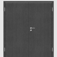 Esche Anthrazit Doppeltüren / Doppelflügeltür mit Zarge CPL Maserung Aufrecht Esche Anthrazit Doppeltüren / Doppelflügeltür mit Zarge CPL Maserung Aufrecht