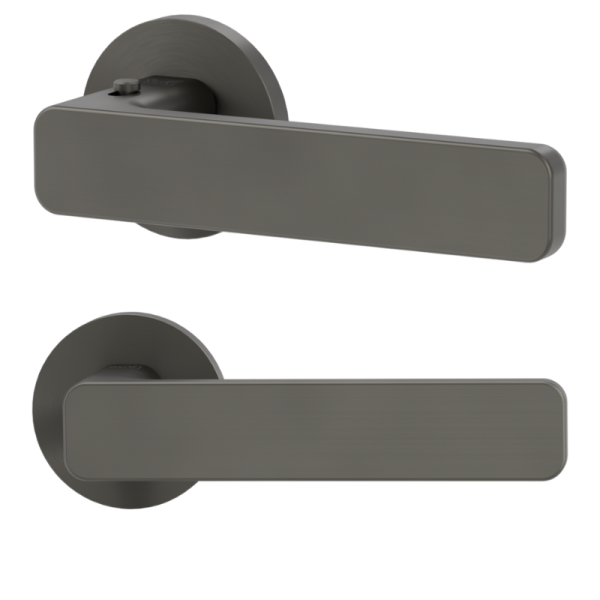 Vaya 265 Minimal Modern rund - smart2lock - Kaschmirgrau - Türdrücker / Rosettengarnitur - Griffwerk Vaya 265 Minimal Modern rund - smart2lock - Kaschmirgrau - Türdrücker / Rosettengarnitur - Griffwerk