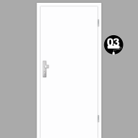 Weißlack 03 Wohnungstüren / Schallschutztüren mit Zarge CPL RAL 9003 Weißlack 03 Wohnungstüren / Schallschutztüren mit Zarge CPL RAL 9003