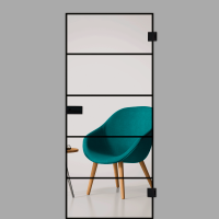 Basic 2 - Schwarze Glastür - Erkelenz | BLACK|LINIE - Lofttüren Basic 2 - Schwarze Glastür - Erkelenz | BLACK|LINIE - Lofttüren