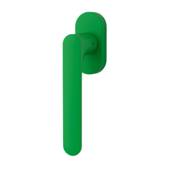 Mood One - Lime Green - Fenstergriff / Rasterolive - Colombo Design