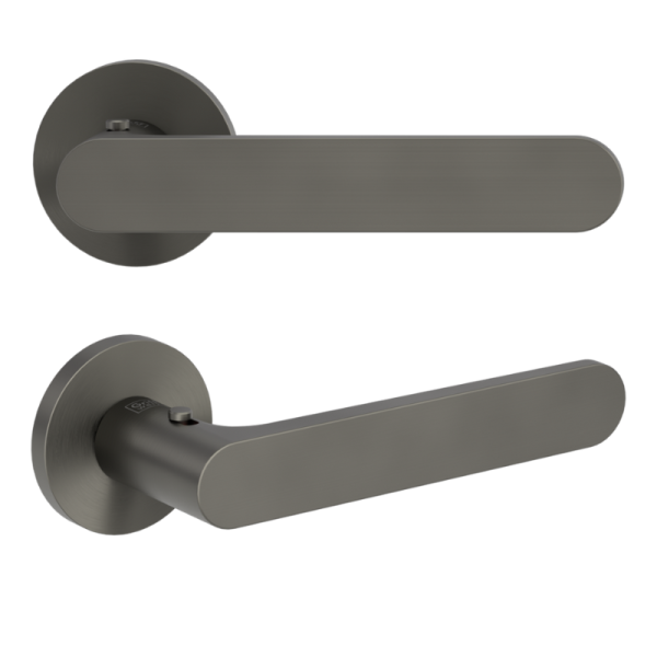 Vaya 291 Avus rund - smart2lock - Kaschmirgrau - Türdrücker / Rosettengarnitur - Griffwerk Vaya 291 Avus rund - smart2lock - Kaschmirgrau - Türdrücker / Rosettengarnitur - Griffwerk