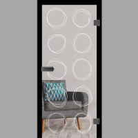 Rings Mattprint - Ganzglastüren / Glastüren mit Zarge Komplettset - Erkelenz Rings Mattprint - Ganzglastüren / Glastüren mit Zarge Komplettset - Erkelenz