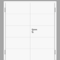 Mala 10 Doppeltüren / Doppelflügeltür Polarweiss CPL RAL 9003 mit Zarge Mala 10 Doppeltüren / Doppelflügeltür Polarweiss CPL RAL 9003 mit Zarge