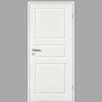 Como CK3 Zimmertür / Innentür Weiss RAL 9016 mit Zarge CPL Weißlack Como CK3 Zimmertür / Innentür Weiss RAL 9016 mit Zarge CPL Weißlack