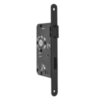 BB - Schlosskasten schwarz / Einsteckschloss - Buntbartschloss rechts BB - Schlosskasten schwarz / Einsteckschloss - Buntbartschloss rechts