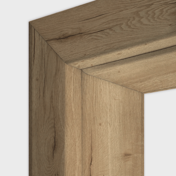 Risseiche Türzarge / Zarge - CPL Maserung R1 60/20 gerade Risseiche Türzarge / Zarge - CPL Maserung R1 60/20 gerade