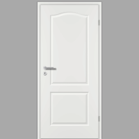 Como CK2 Zimmertür / Innentür Weiss RAL 9016 mit Zarge CPL Weißlack Como CK2 Zimmertür / Innentür Weiss RAL 9016 mit Zarge CPL Weißlack