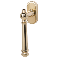 Mount Everest - Messing-pol. - Fenstergriff / Rasterolive - Südmetall Mount Everest - Messing-pol. - Fenstergriff / Rasterolive - Südmetall