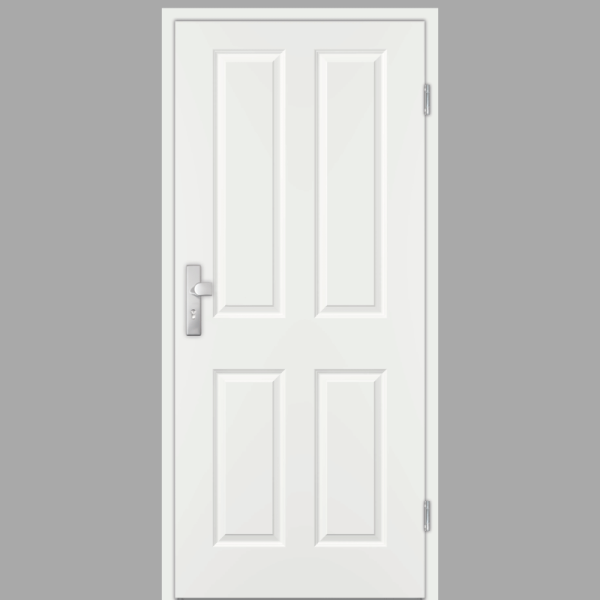 Como CK4 Wohnungstüren / Schallschutztüren mit Zarge RAL 9016