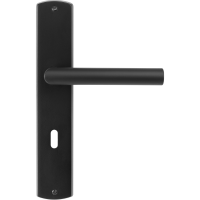 Ferrara - Tiefschwarz - Renovierungsgarnitur / Langschildbeschlag - Griffwelt Ferrara - Tiefschwarz - Renovierungsgarnitur / Langschildbeschlag - Griffwelt