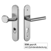 Security ES0 - Edelstahl - Sicherheitsbeschlag / Schutzbeschlag für Wohnungstüren Security ES0 - Edelstahl - Sicherheitsbeschlag / Schutzbeschlag für Wohnungstüren
