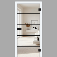 NoirLine Lines 4 - Ganzglastüren / Glastüren mit Zarge Komplettset - Lofttüren | NoirLine NoirLine Lines 4 - Ganzglastüren / Glastüren mit Zarge Komplettset - Lofttüren | NoirLine