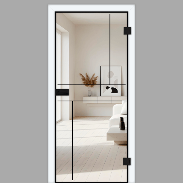 NoirLine 22 - Ganzglastüren / Glastüren mit Zarge Komplettset NoirLine 22 - Ganzglastüren / Glastüren mit Zarge Komplettset