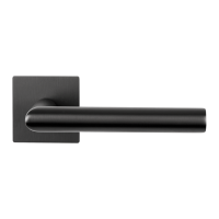 Ferrara Flat Square - Tiefschwarz - Türdrücker / Rosettengarnitur - Griffwelt Ferrara Flat Square - Tiefschwarz - Türdrücker / Rosettengarnitur - Griffwelt