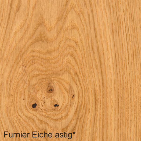 Eiche astig Mustertafel für Zimmertüren & Türzargen Furnieroberfläche