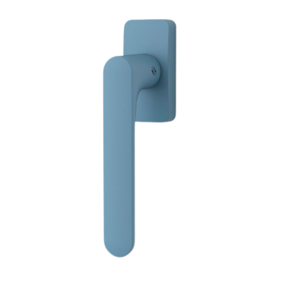 Mood One Q - Ocean Blue - Fenstergriff / Rasterolive - Colombo Design