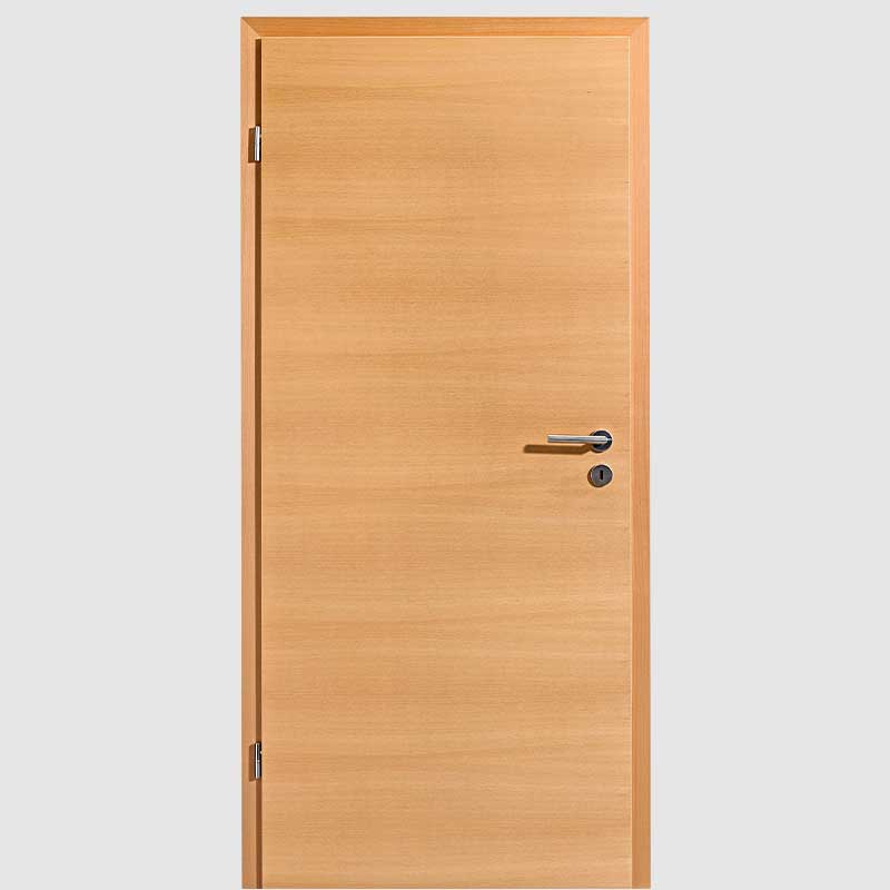 Buche Cross Echtholzfurnierte Innentür / Zimmertür Furnier Aufrecht