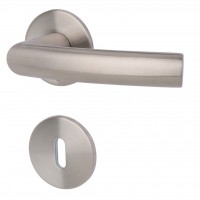 Katy - R - Edelstahl - Türklinke / Rosettengarnitur Katy - R - Edelstahl - Türklinke / Rosettengarnitur