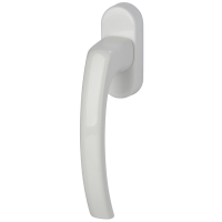 Angelika Aluminum weiß - Fenstergriff / Rasterolive - Südmetall Angelika Aluminum weiß - Fenstergriff / Rasterolive - Südmetall