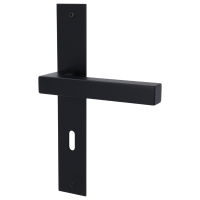 Galina -LS Plano - Schwarz matt - Türdrücker / Langschildbeschlag - Südmetall Galina -LS Plano - Schwarz matt - Türdrücker / Langschildbeschlag - Südmetall
