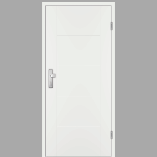 Riva RI7 Wohnungstüren / Schallschutztüren mit Zarge RAL 9016